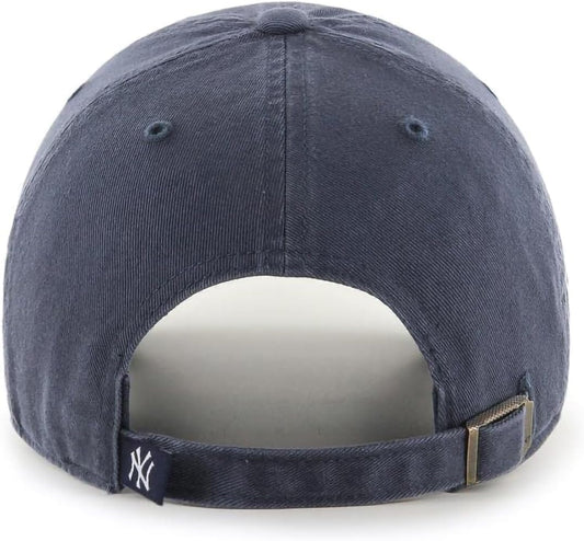 47 Brand MLB Primary Logo Clean Up Adjustable Baseball Cap Hat, Adult
