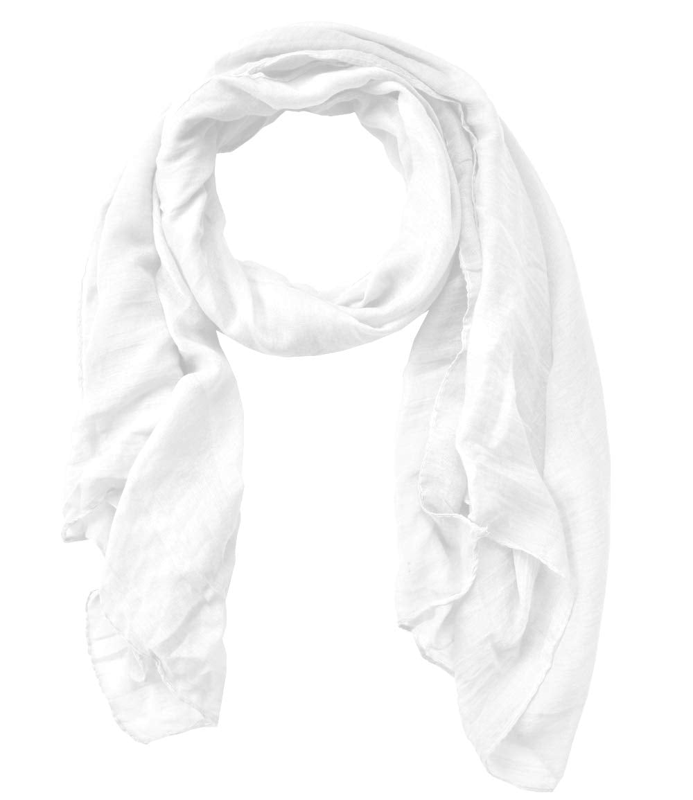 woogwin Women's Scarf Lady Light Soft Fashion Solid Shawl Wraps