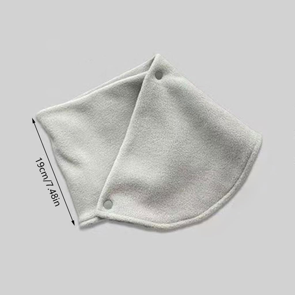 Winter Scarf for Men Woman Fleece Thick Bandana Knitted Warm Scarf Women Neck Warmer Thick Handkerchief Ski