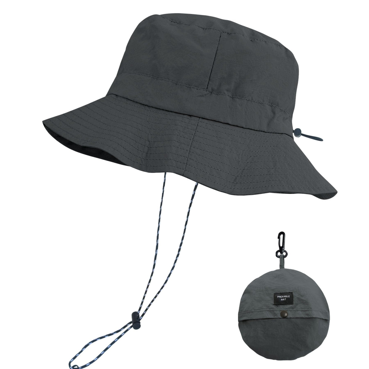 PFFY Packable Sun Bucket Hat for Men Women Outdoor UV Protection Sun Hats
