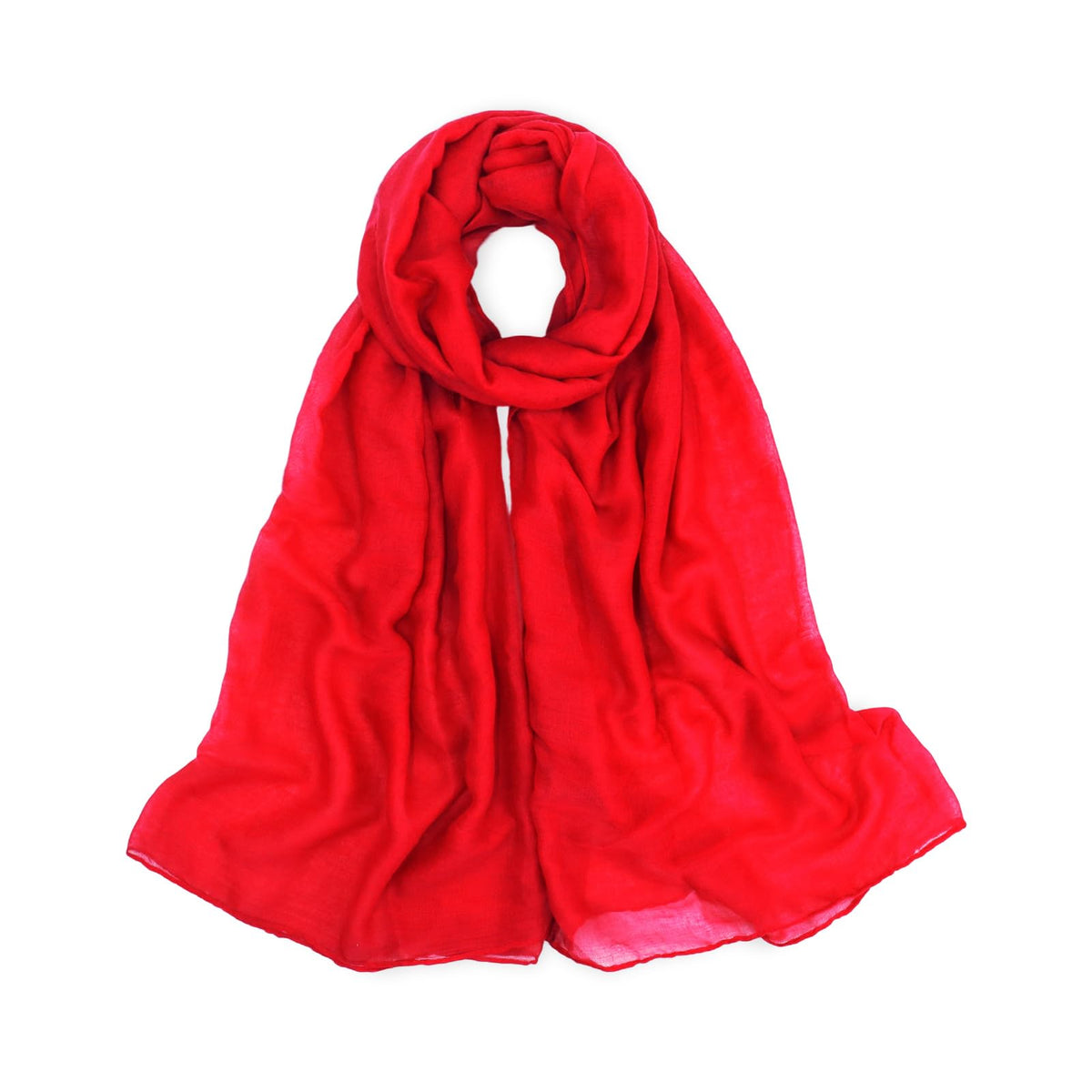 vimate Lightweight Scarf for Women Fashion Head Cover Hijab Cotton Voile Scarf Shawl Wrap for Spring Fall Winter Season