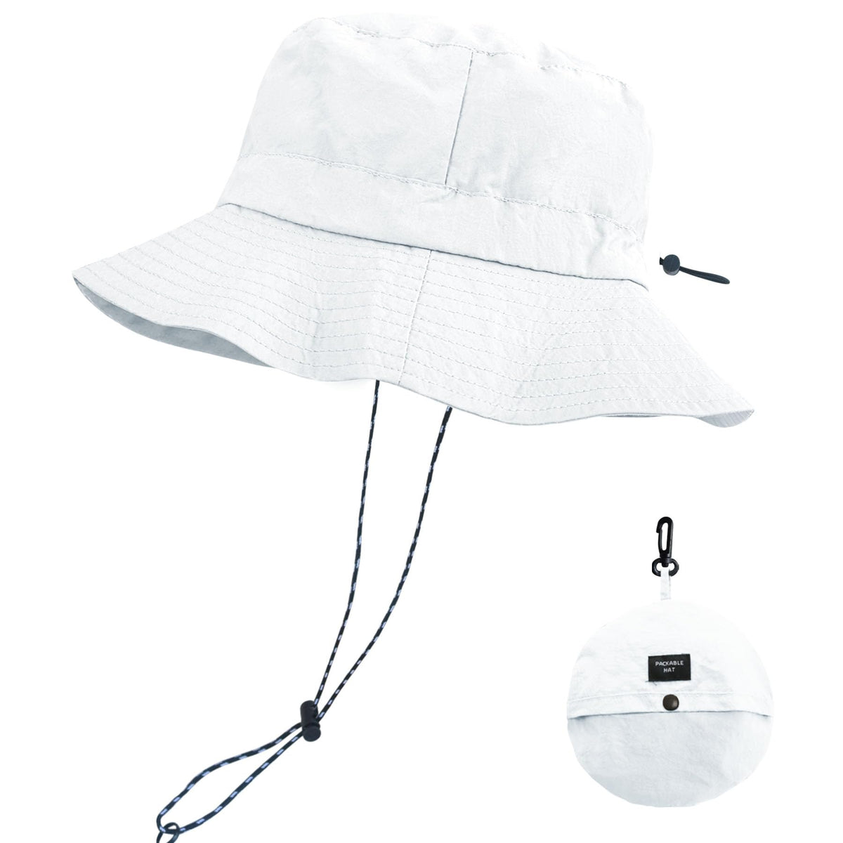 PFFY Packable Sun Bucket Hat for Men Women Outdoor UV Protection Sun Hats