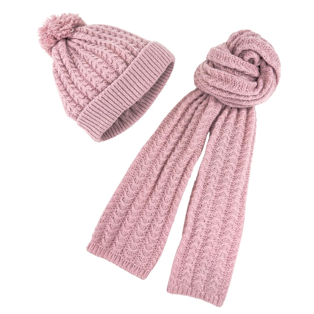 Humble Hilo Basic Knitted Scarf Large Neck for Women or Men Knit Winter