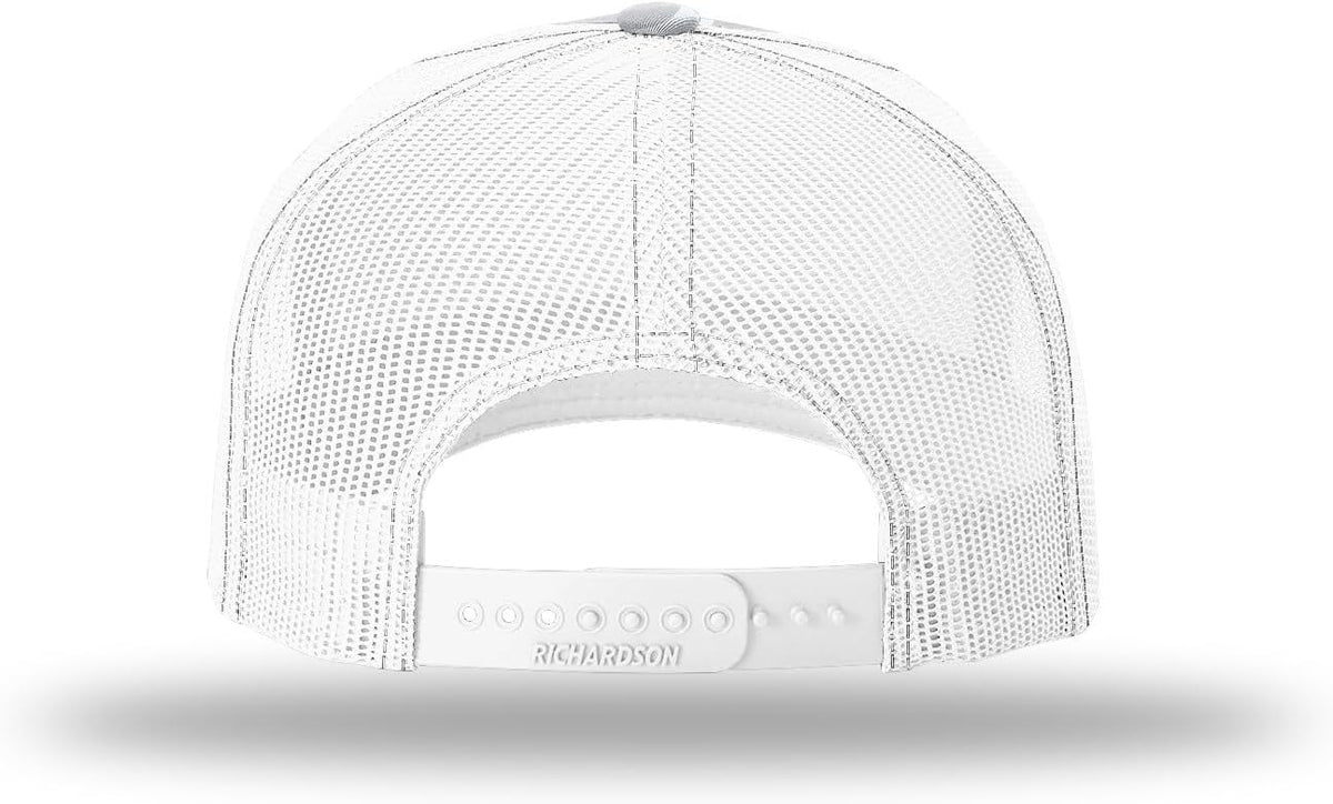 Richardson 112 Trucker Hat - 5 Panel Premium Adjustable Snapback Hat - Structured Richardson Blank Caps