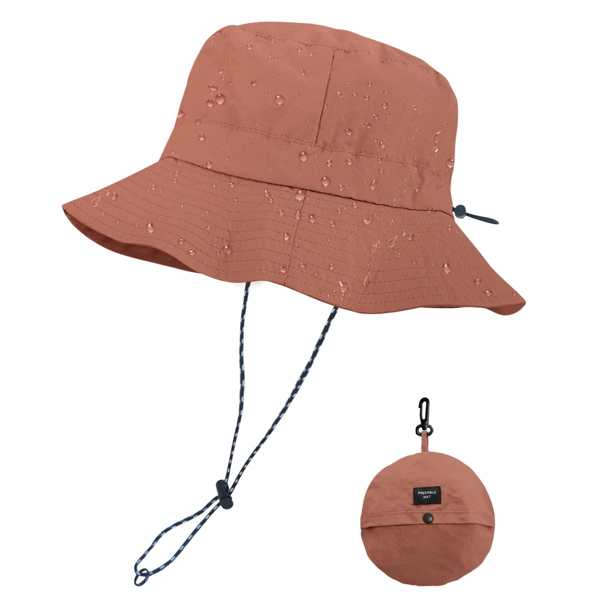 PFFY Packable Sun Bucket Hat for Men Women Outdoor UV Protection Sun Hats