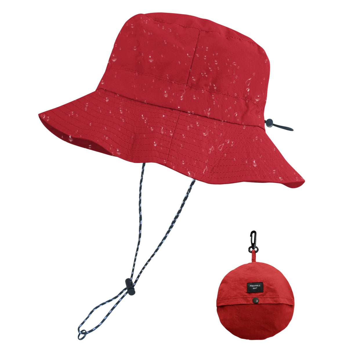 PFFY Packable Sun Bucket Hat for Men Women Outdoor UV Protection Sun Hats