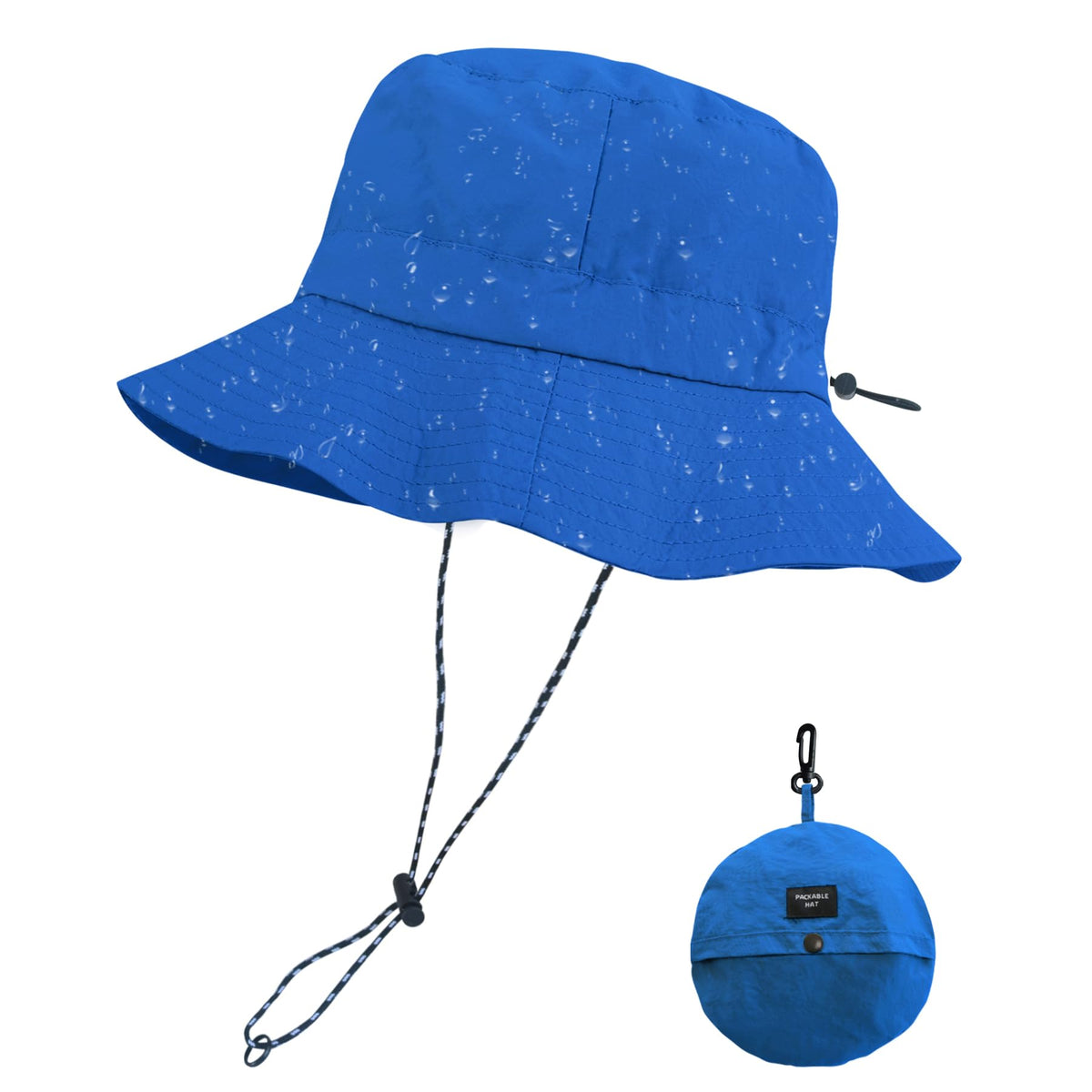 PFFY Packable Sun Bucket Hat for Men Women Outdoor UV Protection Sun Hats