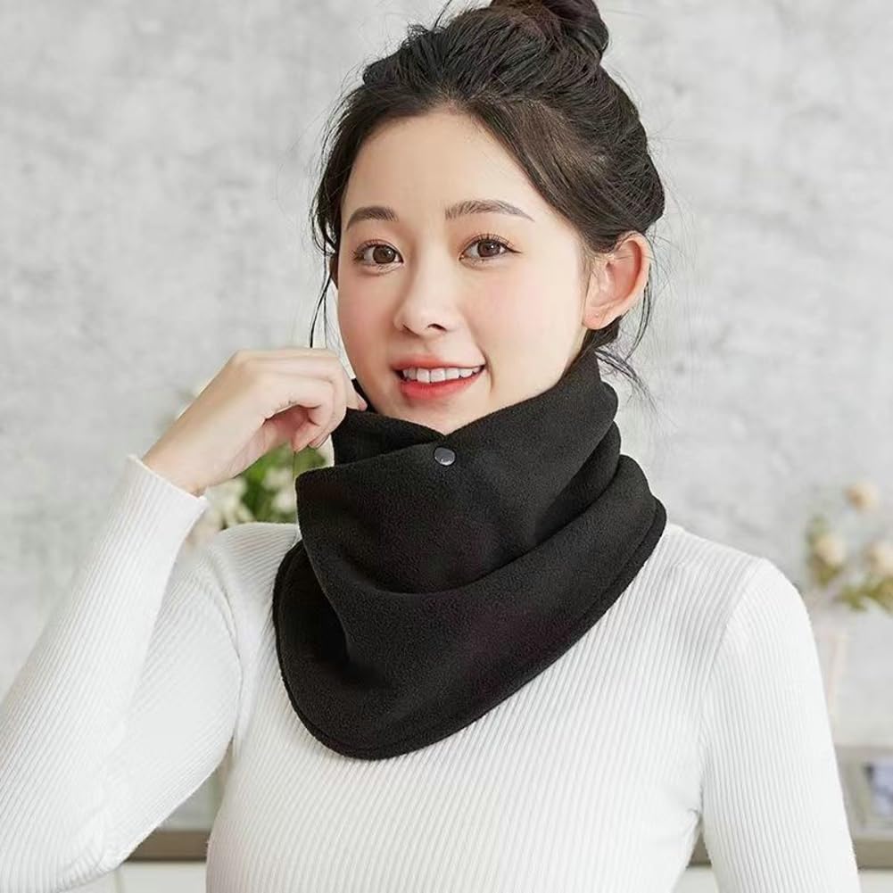 Women's Neck Warmer Scarf Thicken Warm Neck Gaiter Windproof Winter Scarf