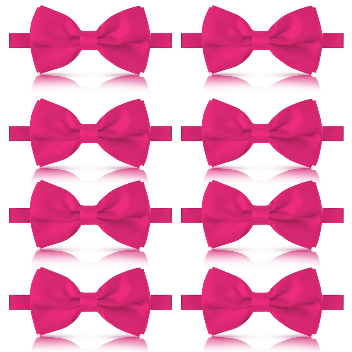 Unoutur bow ties for men, Pre-tied Men's Bow Ties Adjustable Satin Bow Tie for any Age