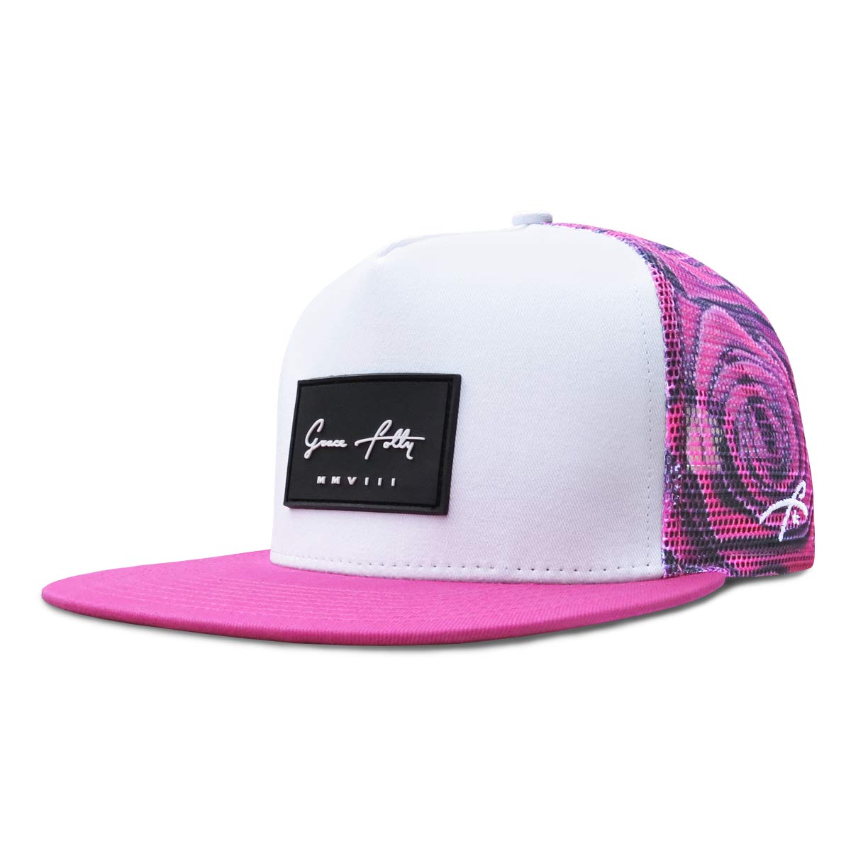 Grace Folly Trucker Hat for Men & Women. Snapback Mesh Caps
