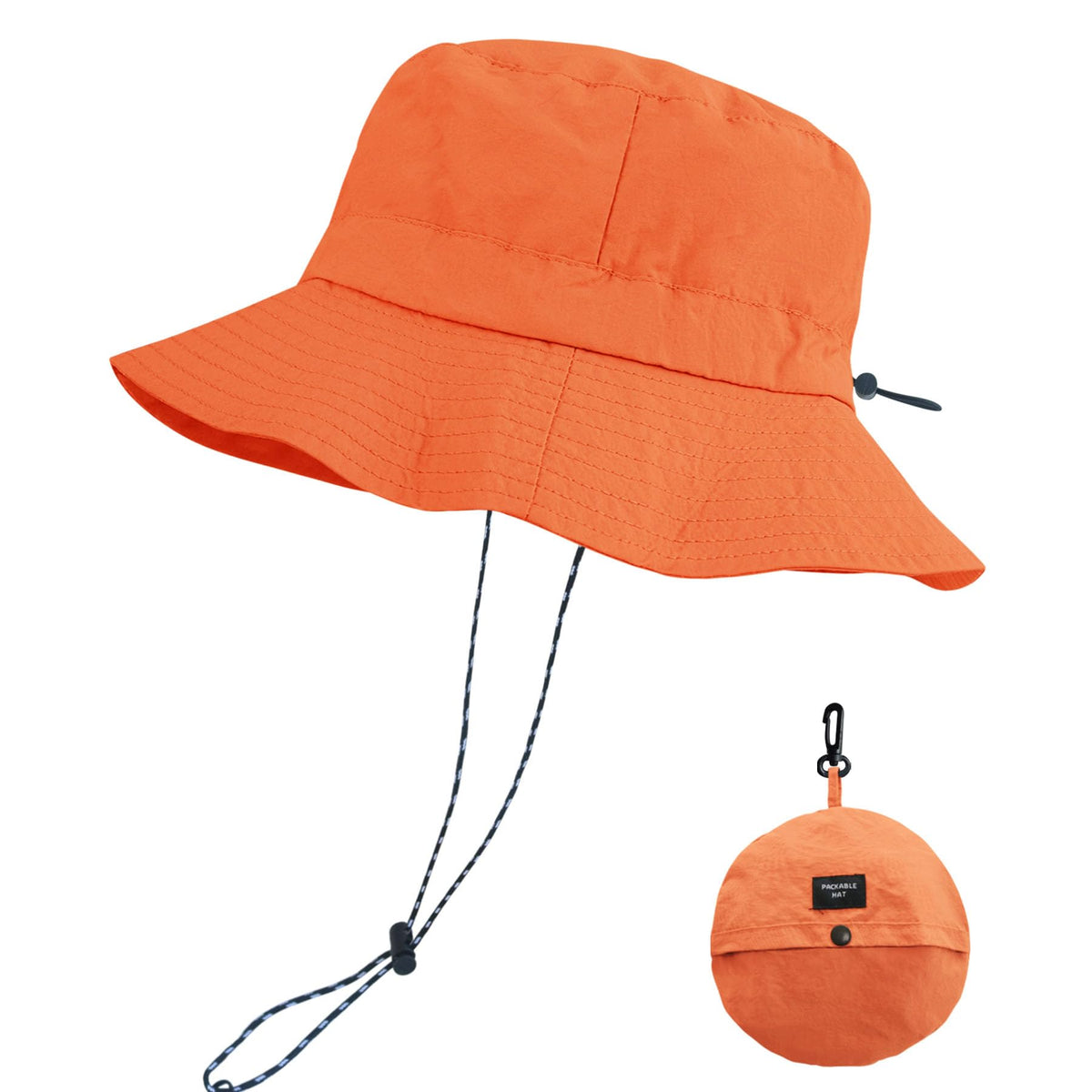 PFFY Packable Sun Bucket Hat for Men Women Outdoor UV Protection Sun Hats