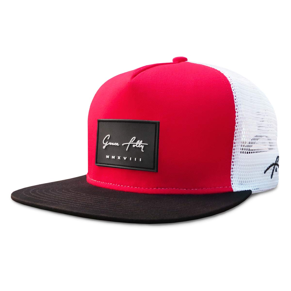 Grace Folly Trucker Hat for Men & Women. Snapback Mesh Caps