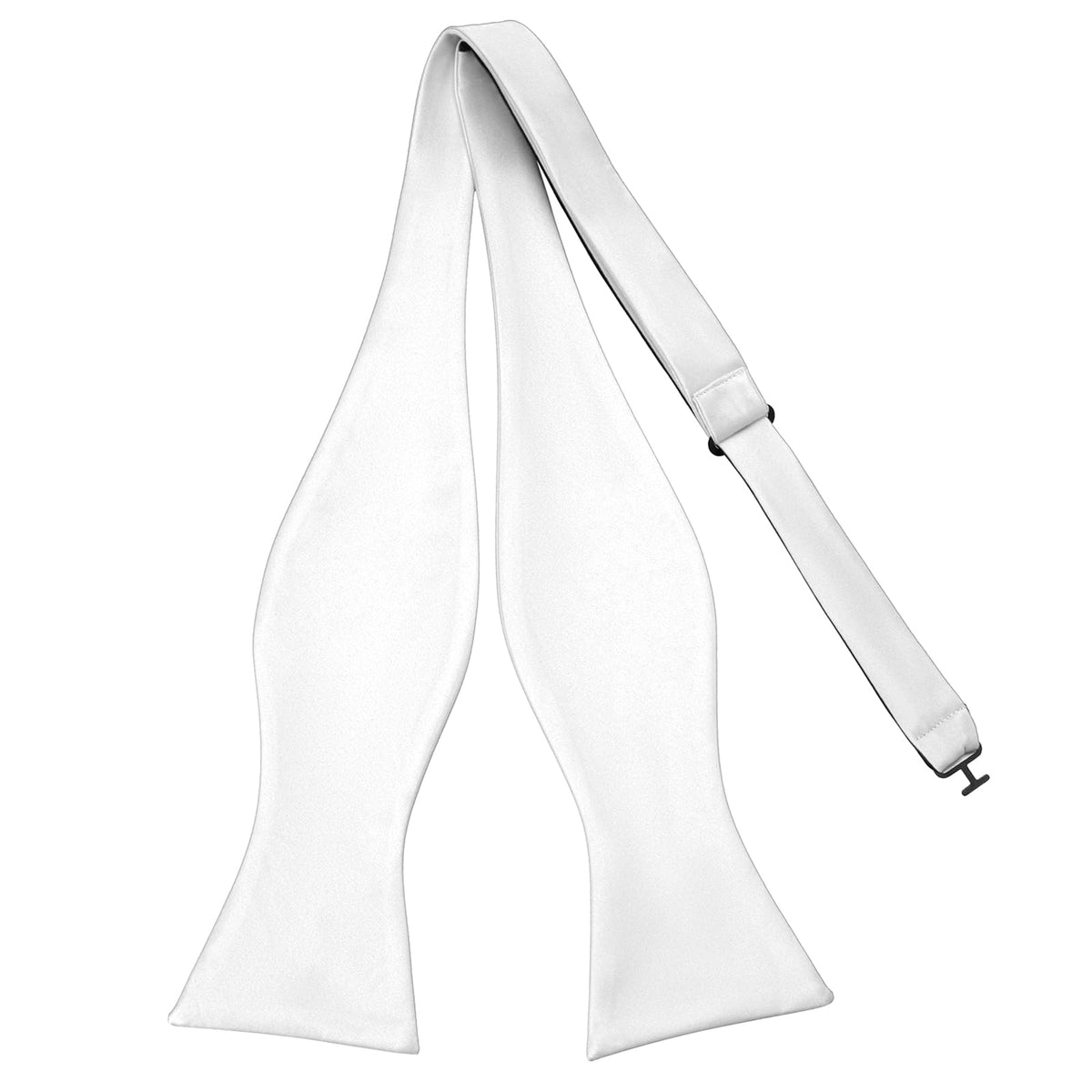 PenSee Mens Solid Bowtie Woven Self Tie Bow Ties Tuxedo & Wedding Bowties