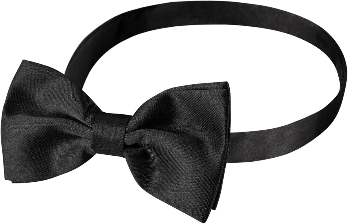 Unoutur bow ties for men, Pre-tied Men's Bow Ties Adjustable Satin Bow Tie for any Age