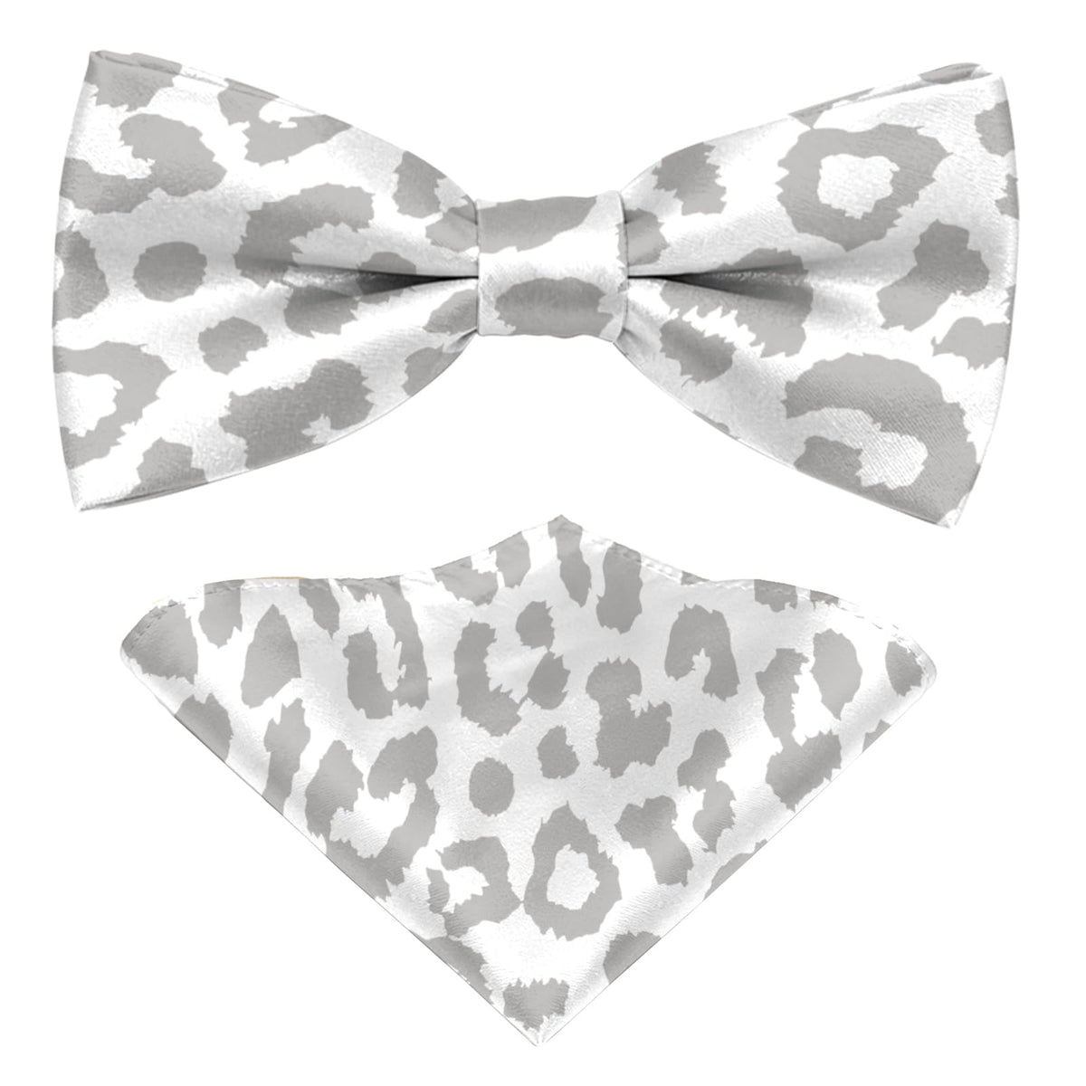 Bow Ties for Men Pocket Square Set Adjustable Pre-Tied Bowties Wedding Party Graduation Leisure Cute