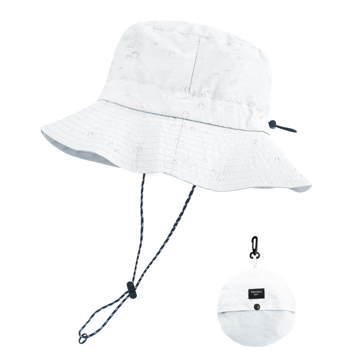 PFFY Packable Sun Bucket Hat for Men Women Outdoor UV Protection Sun Hats