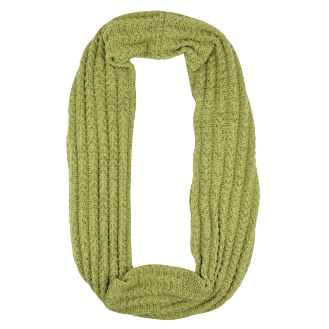 Humble Hilo Basic Knitted Scarf Large Neck for Women or Men Knit Winter