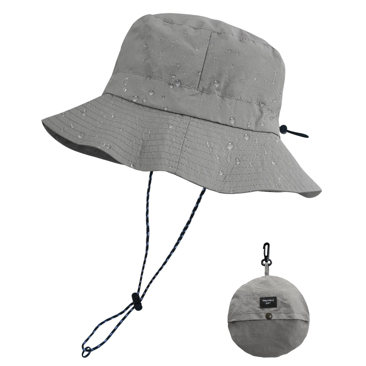 PFFY Packable Sun Bucket Hat for Men Women Outdoor UV Protection Sun Hats