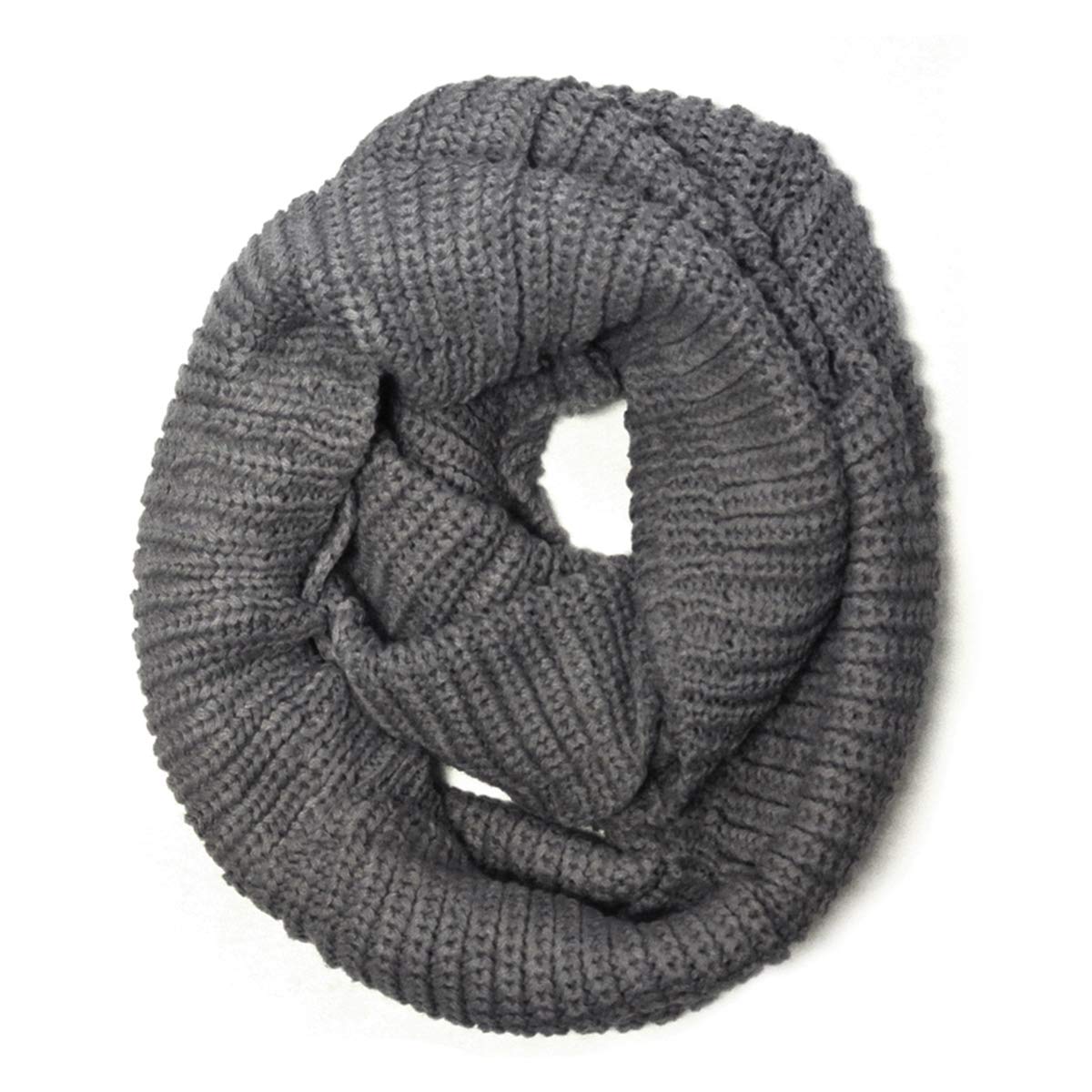 Wrapables Thick Knitted Winter Warm Infinity Scarf