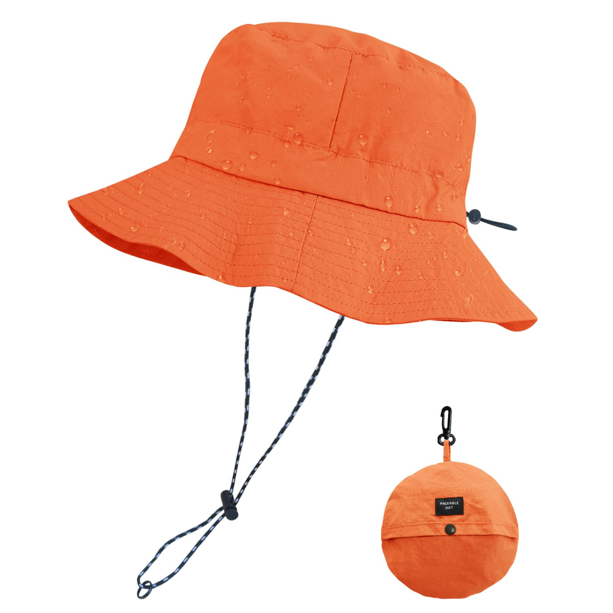PFFY Packable Sun Bucket Hat for Men Women Outdoor UV Protection Sun Hats