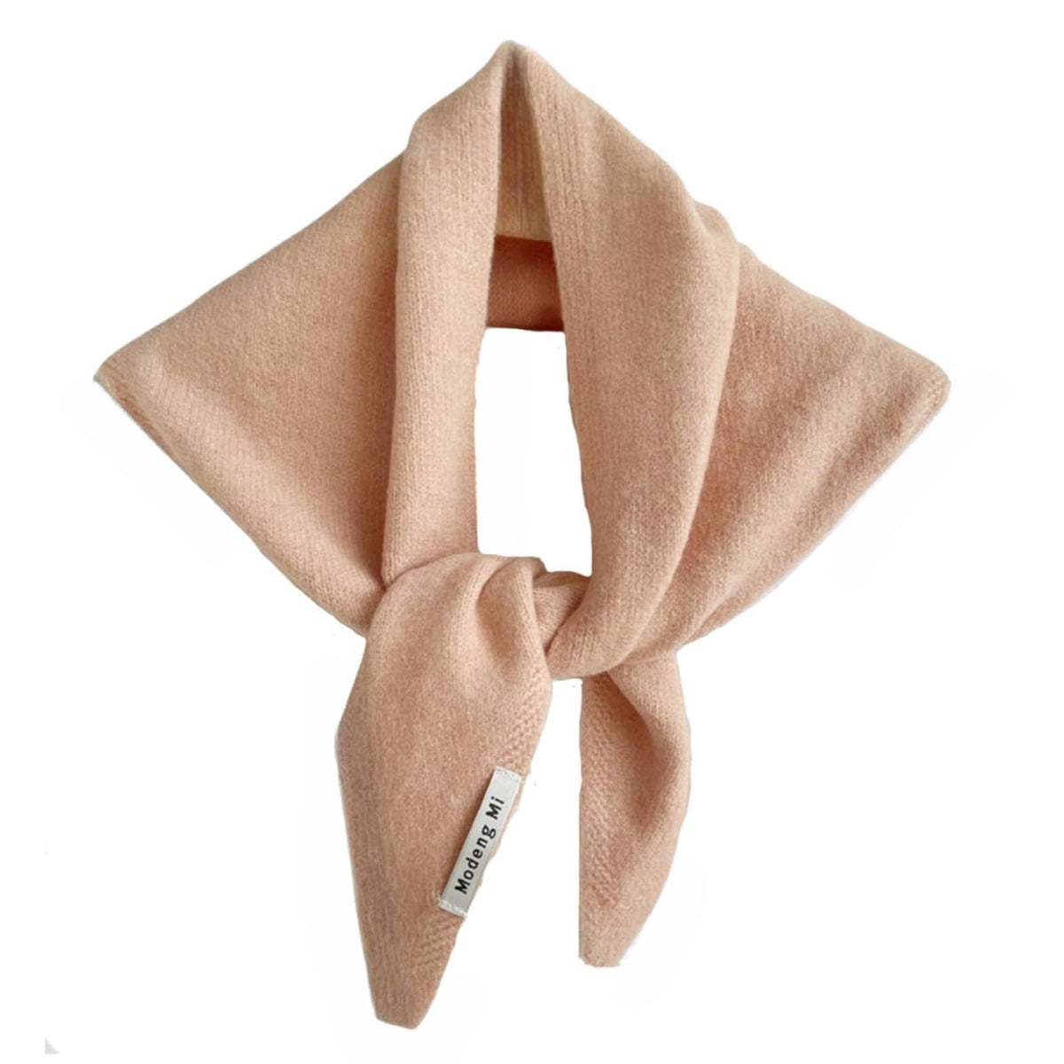 Knitted Triangle Scarf for Women Y2k Head Scarf Downtown Girl Aesthetic Accessories Streetwear Triangle Shawl