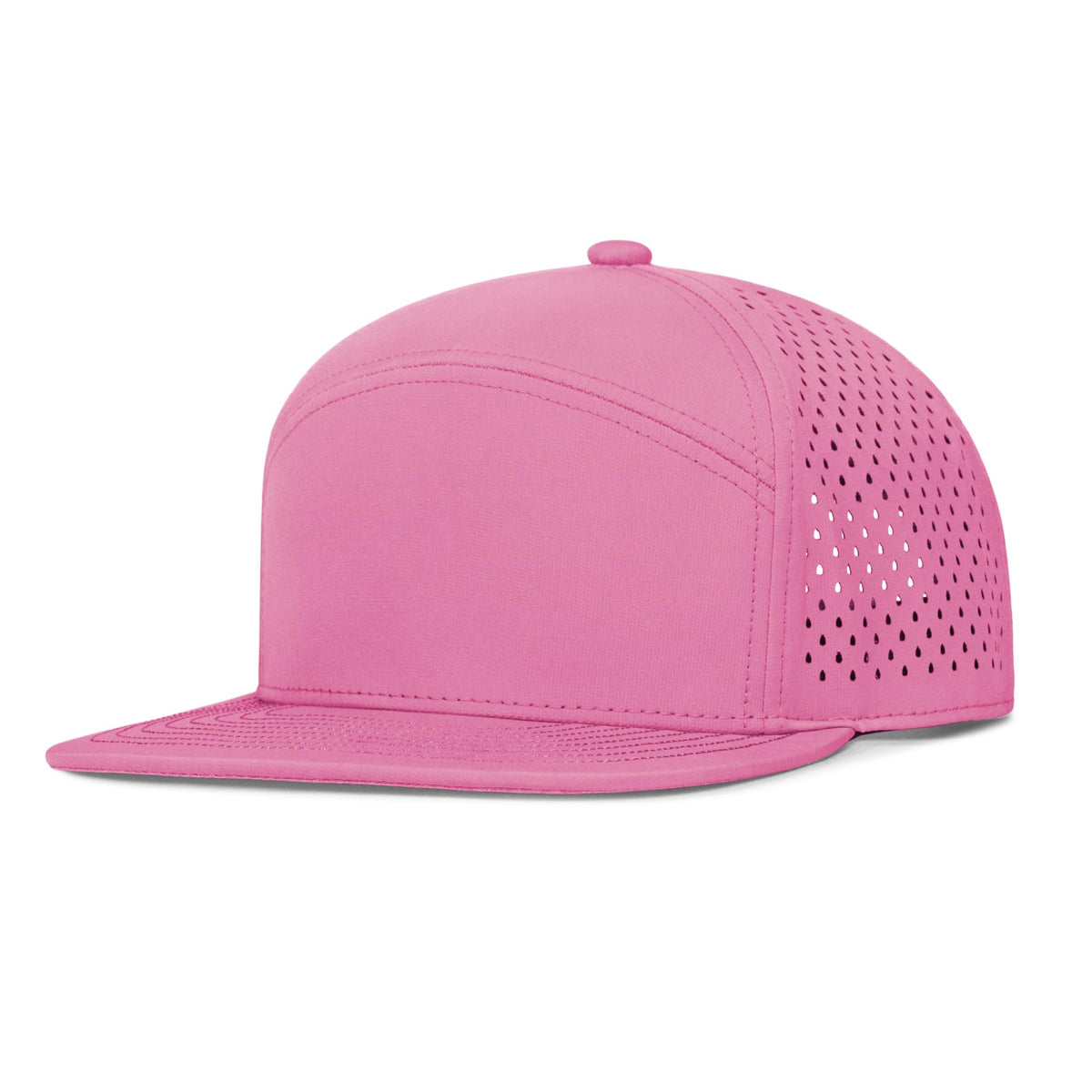 Performance Snapback Hats for Men Women,Flat Bill Cap,Golf,Running,Workout