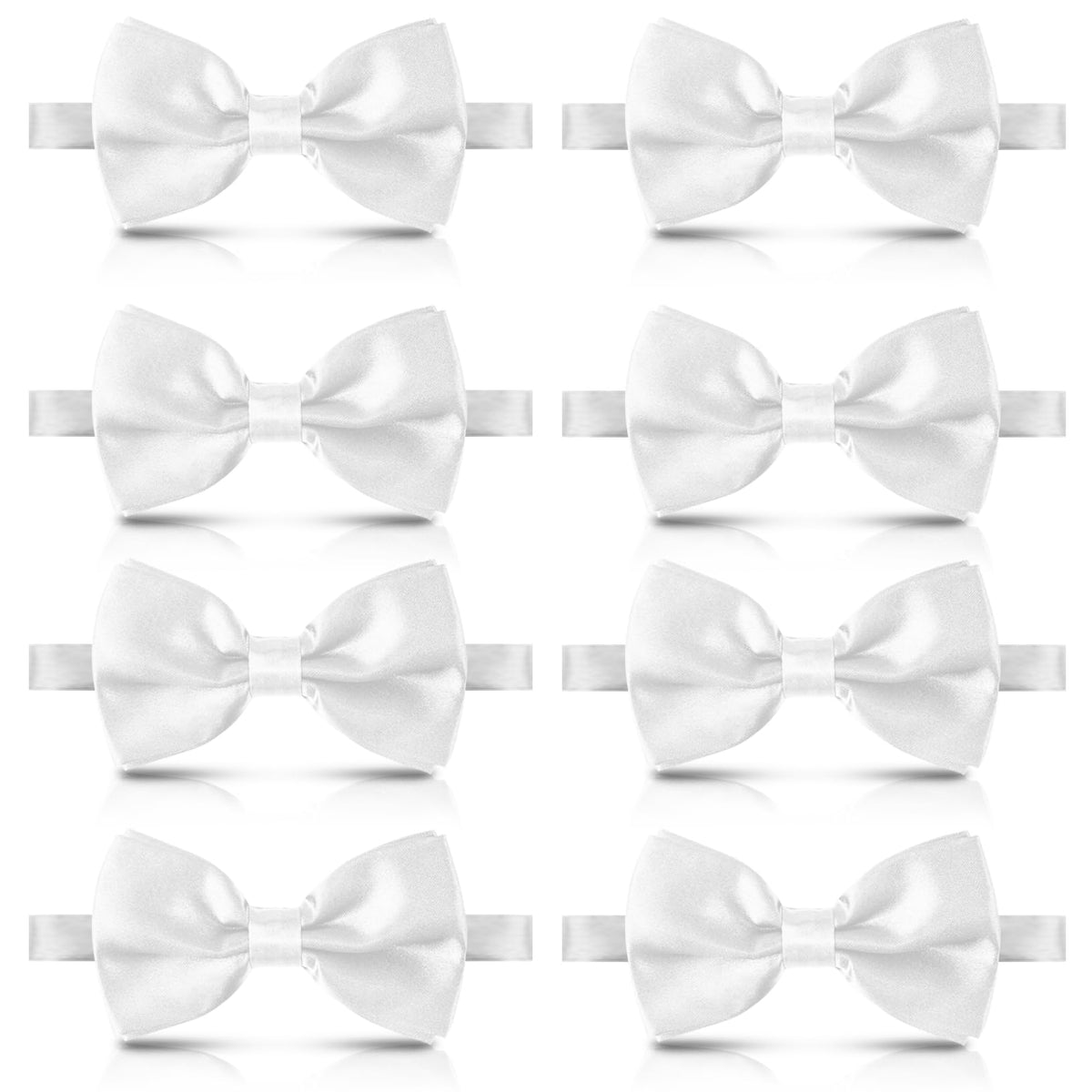 Unoutur bow ties for men, Pre-tied Men's Bow Ties Adjustable Satin Bow Tie for any Age