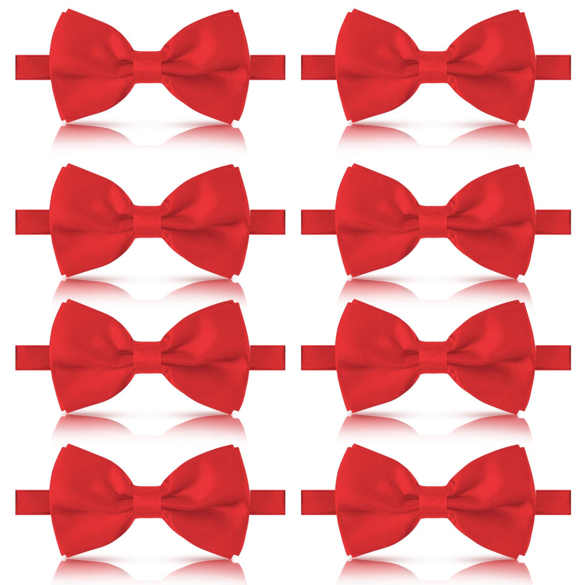 Unoutur bow ties for men, Pre-tied Men's Bow Ties Adjustable Satin Bow Tie for any Age