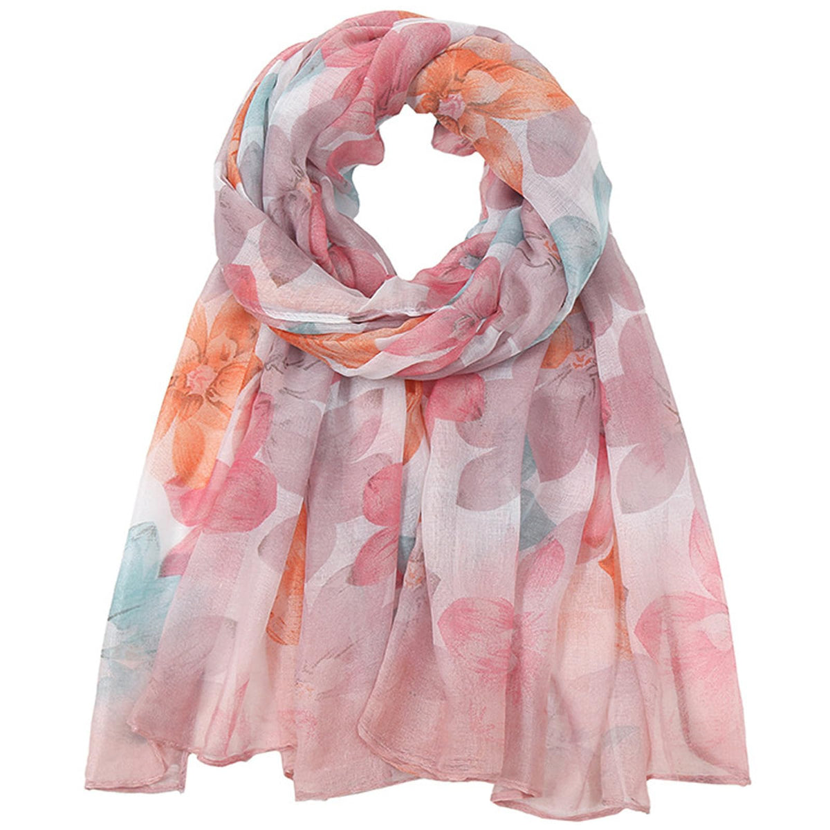vimate Lightweight Scarf for Women Fashion Head Cover Hijab Cotton Voile Scarf Shawl Wrap for Spring Fall Winter Season