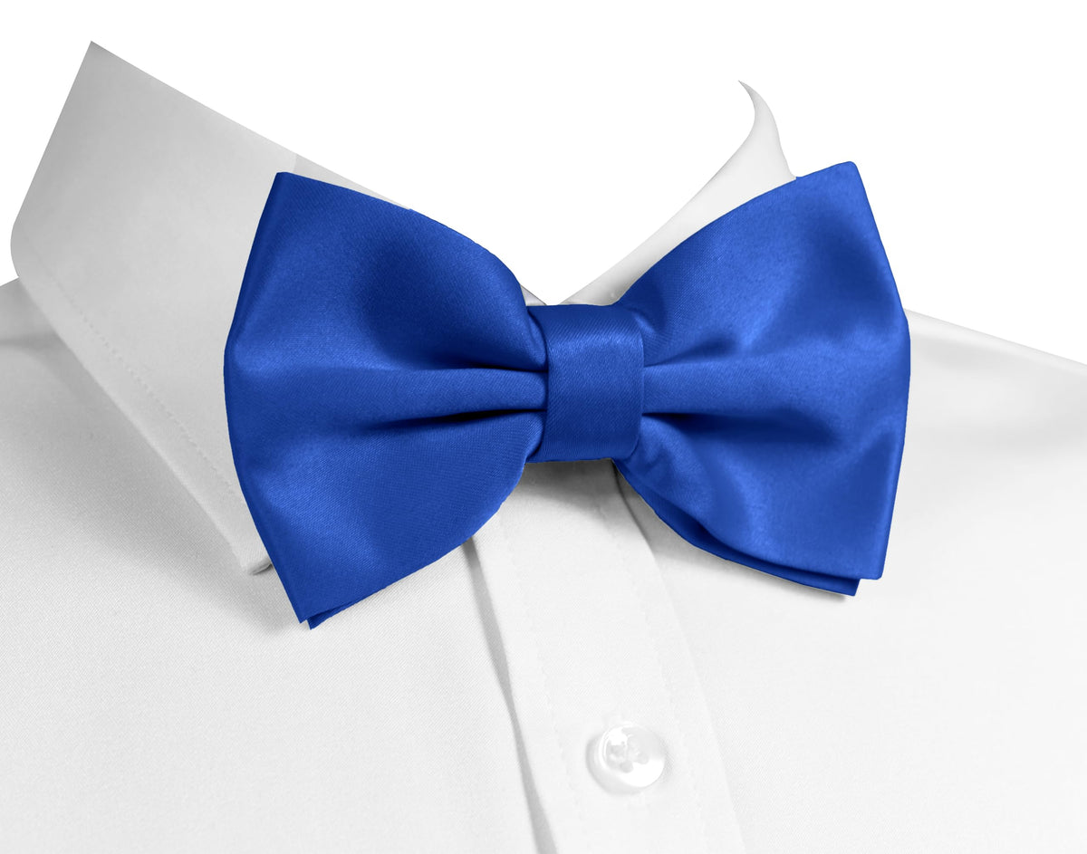 trilece Bow Ties for Men - Men's Solid Pretied Bowties for Formal Wear - Adjustable Bow Tie - Bow ties for Woman