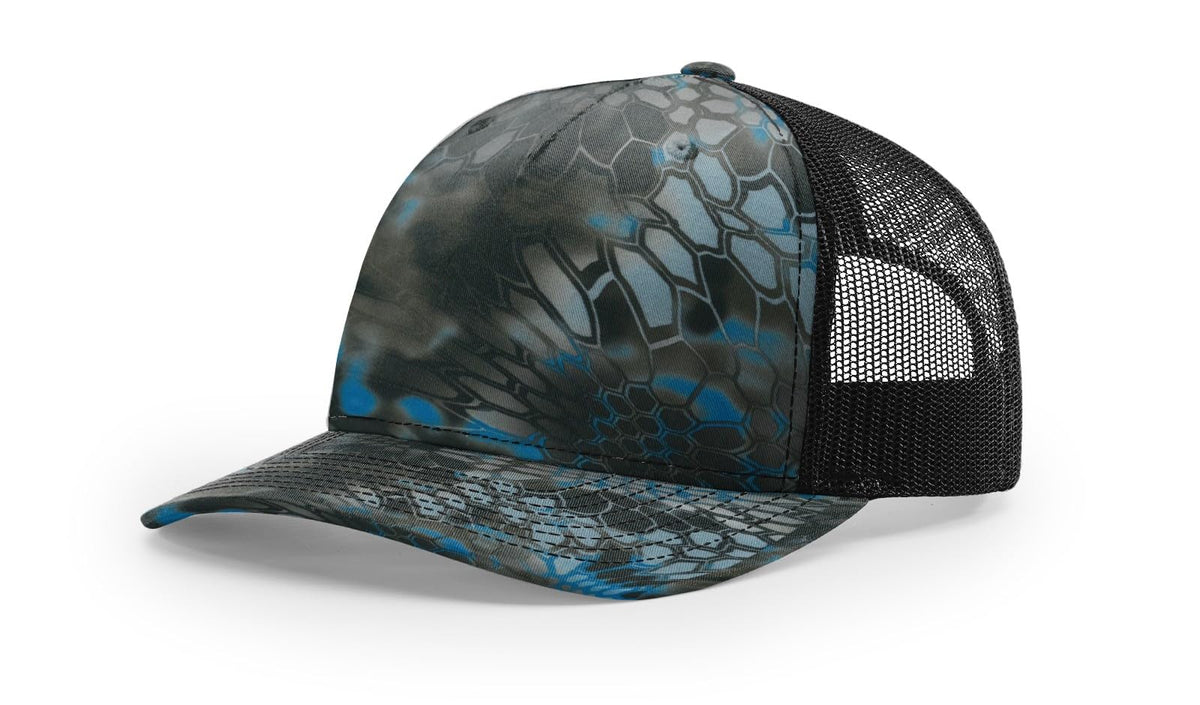 Richardson 112 Trucker Hat - 5 Panel Premium Adjustable Snapback Hat - Structured Richardson Blank Caps