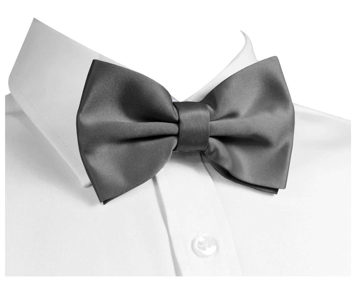 trilece Bow Ties for Men - Men's Solid Pretied Bowties for Formal Wear - Adjustable Bow Tie - Bow ties for Woman