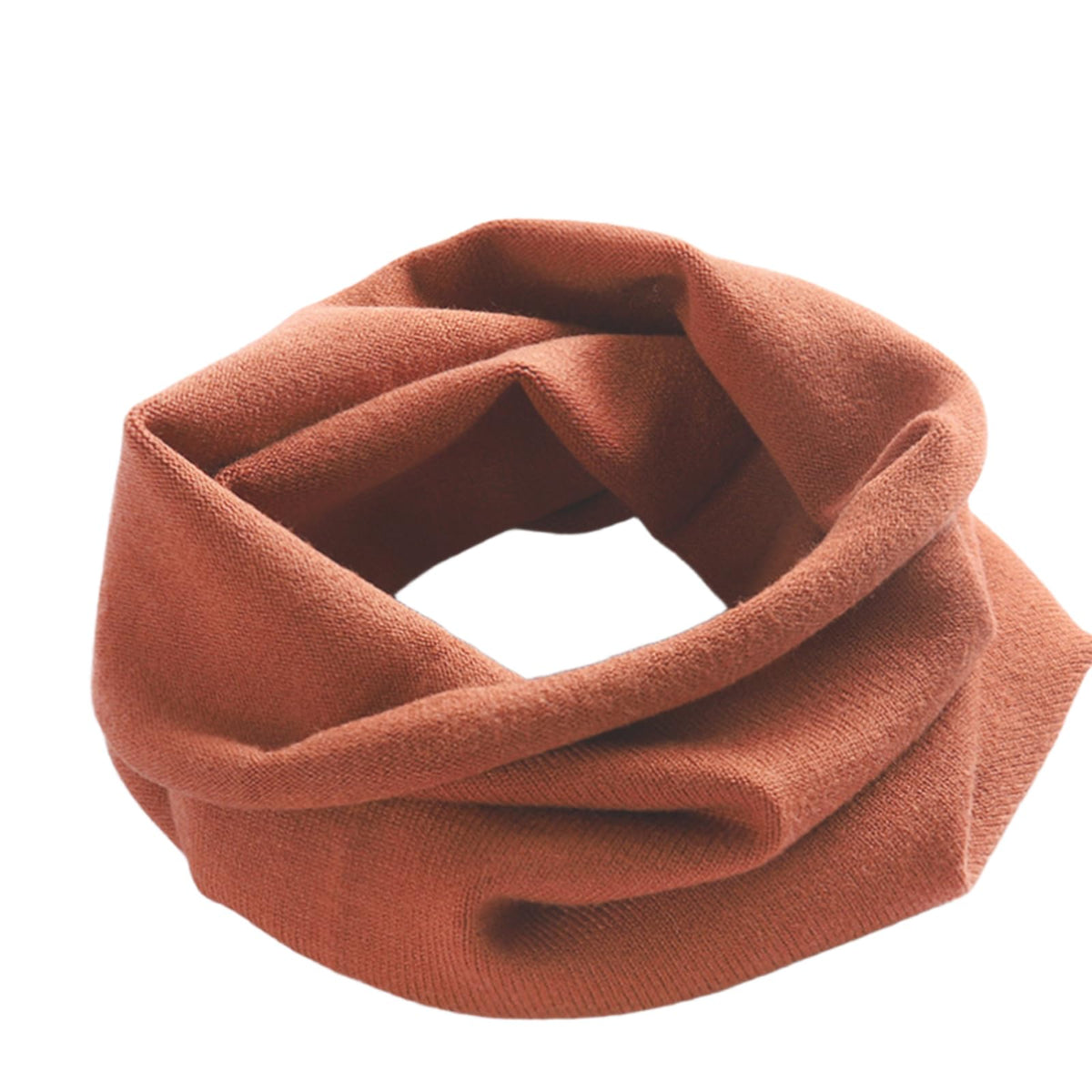 Cashmere Knitted Loop Scarf Warmer Cold Weather Neck Gaiter Soft Chunky Scarf for Men and Women