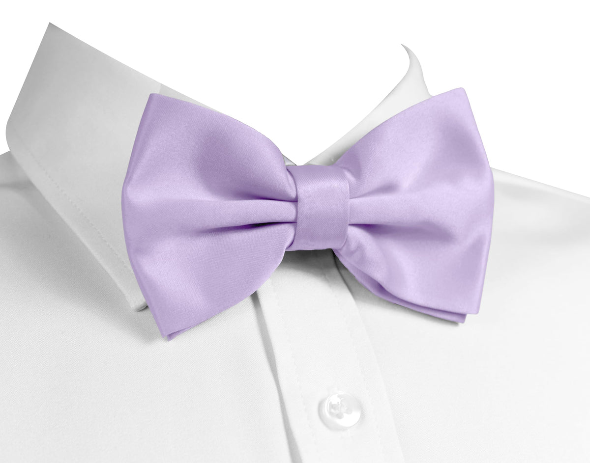 trilece Bow Ties for Men - Men's Solid Pretied Bowties for Formal Wear - Adjustable Bow Tie - Bow ties for Woman