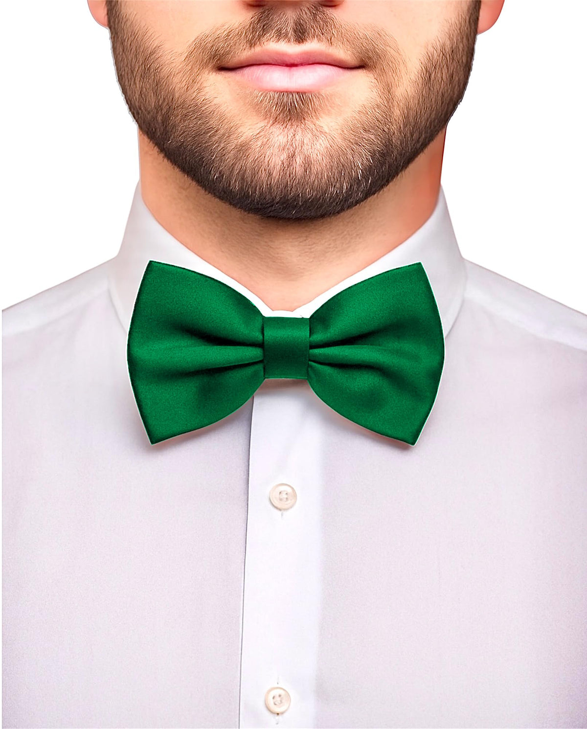 trilece Bow Ties for Men - Men's Solid Pretied Bowties for Formal Wear - Adjustable Bow Tie - Bow ties for Woman