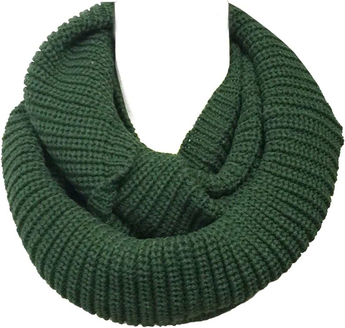 Wrapables Thick Knitted Winter Warm Infinity Scarf