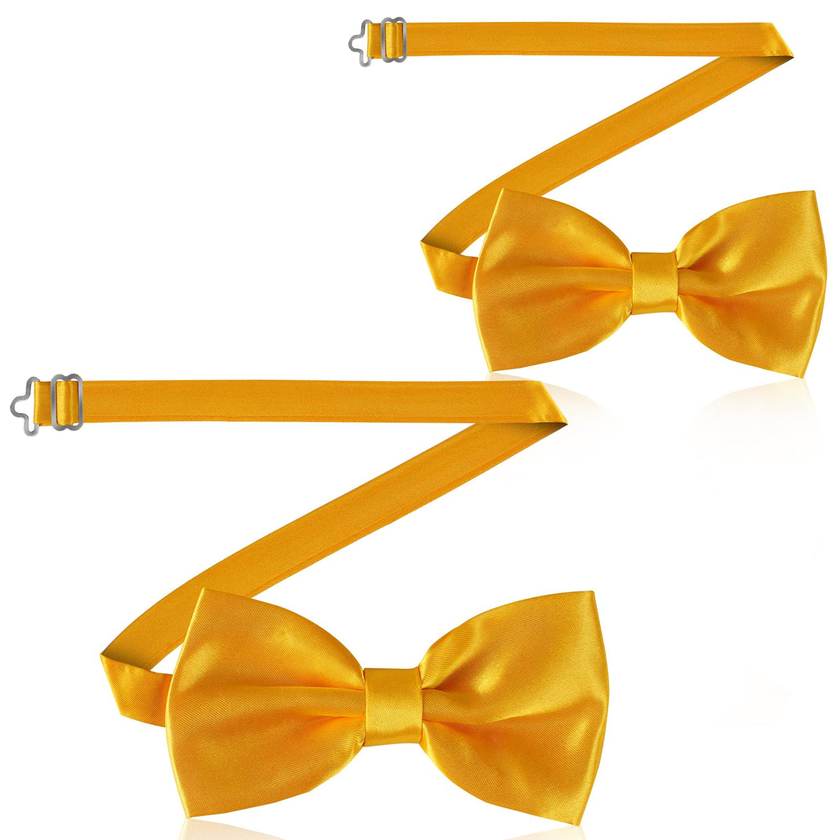 vivinin 2PCS Bow Ties for Men, Adjustable Bow Tie, Classic Bow Tie