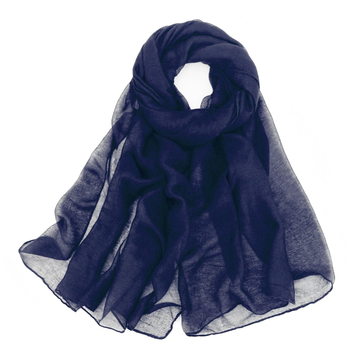 vimate Lightweight Scarf for Women Fashion Head Cover Hijab Cotton Voile Scarf Shawl Wrap for Spring Fall Winter Season
