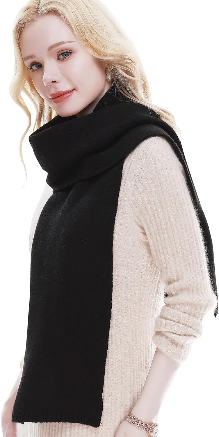 RIIQIICHY Scarf for Women Knit Scarves Winter Warm Scarf for Cold Weather