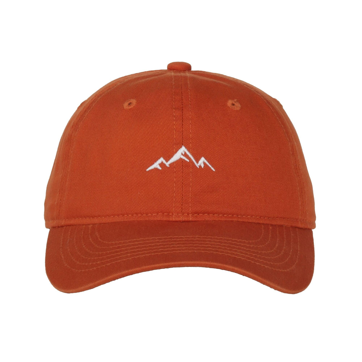 Outdoor Cap Mountain Embroidered Dad Hat Adjustable Soft Cotton Polo Style Unstructured Baseball Cap for Men & Women