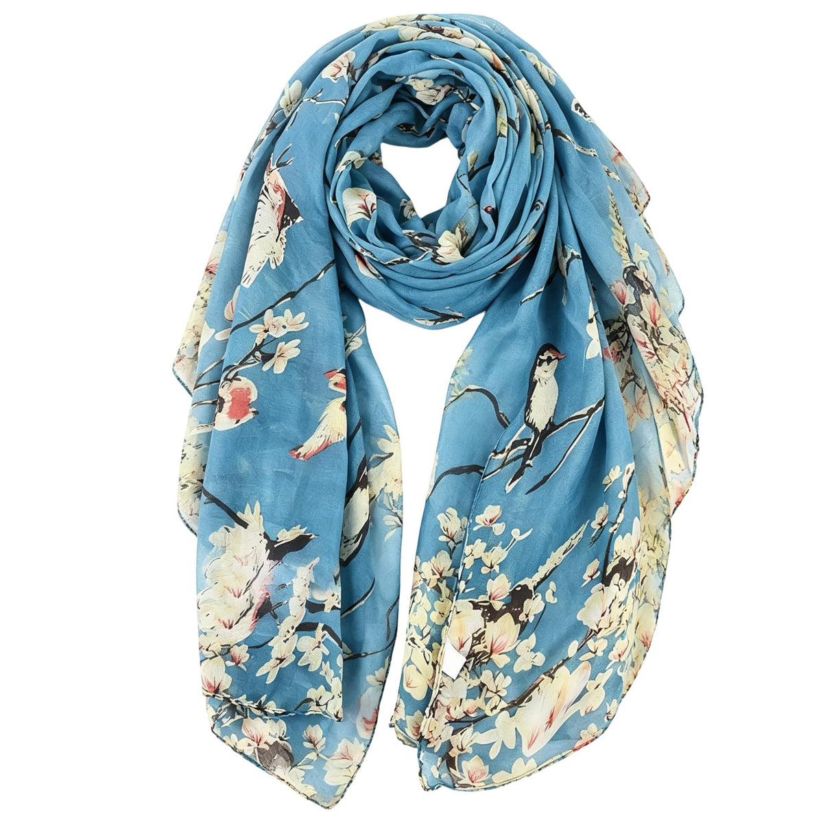vimate Lightweight Scarf for Women Fashion Head Cover Hijab Cotton Voile Scarf Shawl Wrap for Spring Fall Winter Season