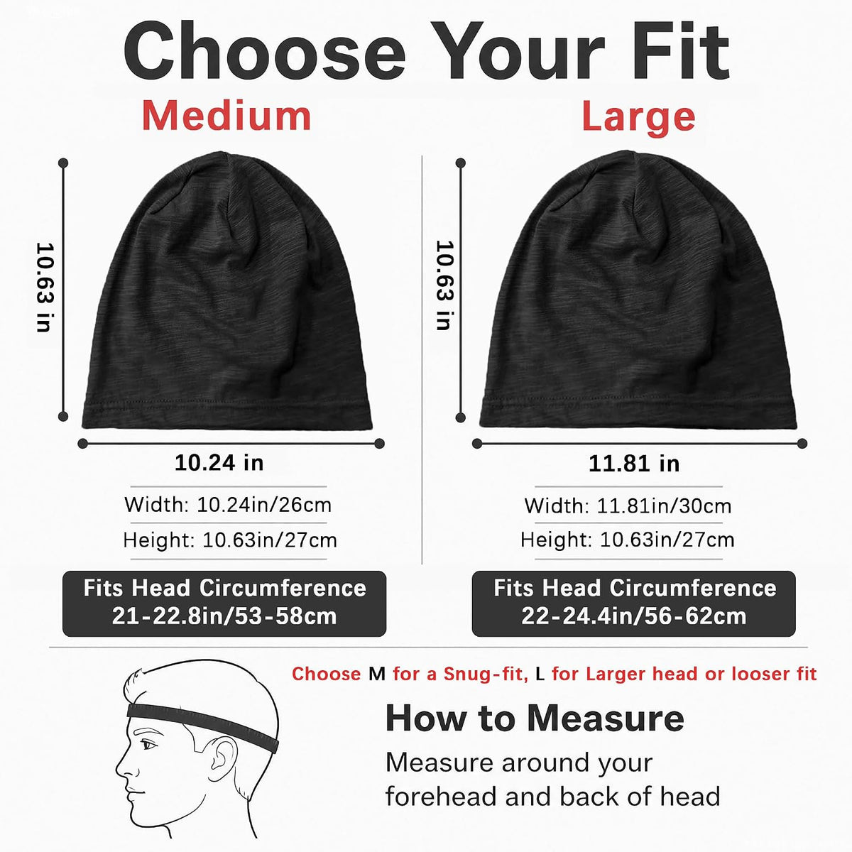 vidsel 100% Cotton Slouchy Beanie, Lightweight Summer Hats for Women Men
