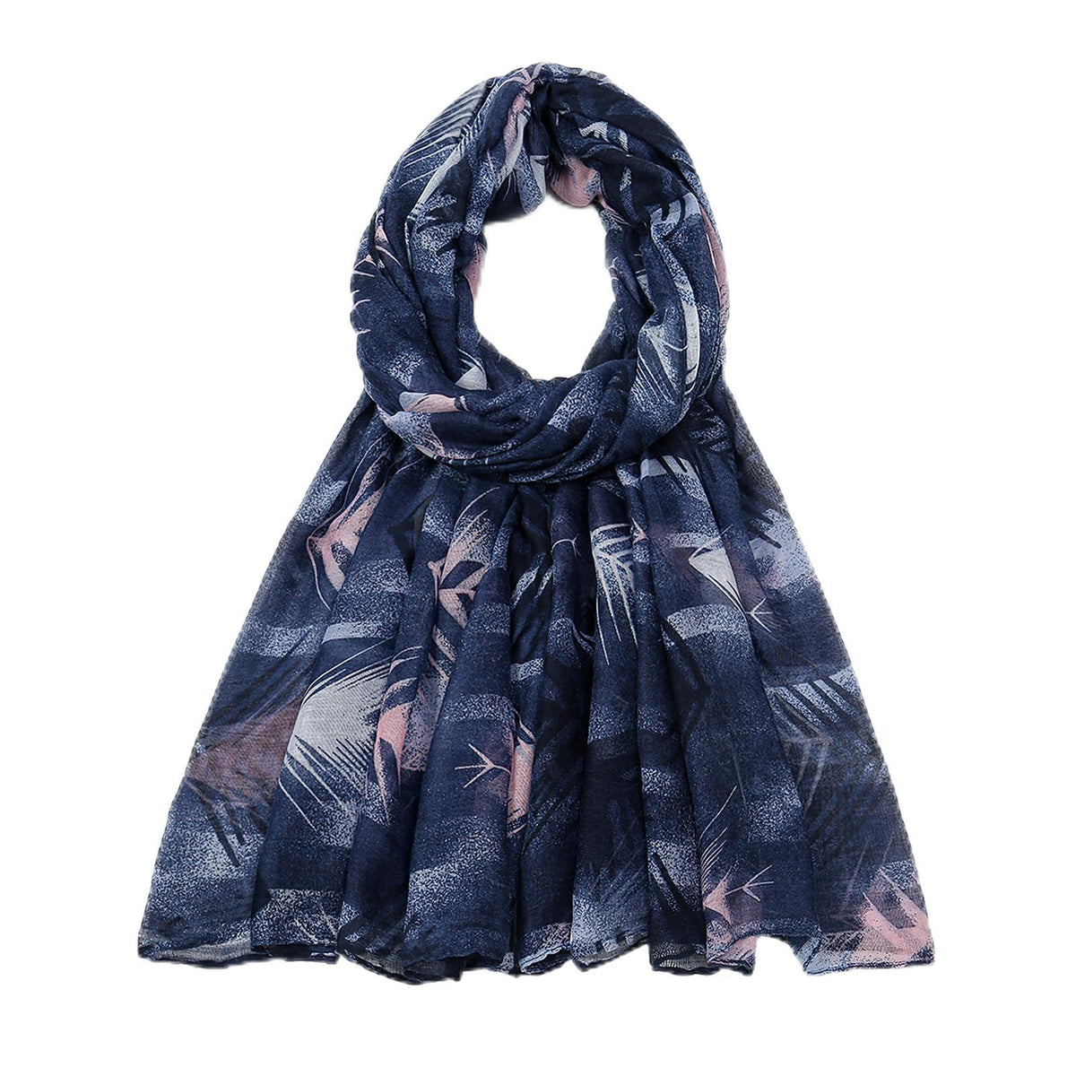 vimate Lightweight Scarf for Women Fashion Head Cover Hijab Cotton Voile Scarf Shawl Wrap for Spring Fall Winter Season
