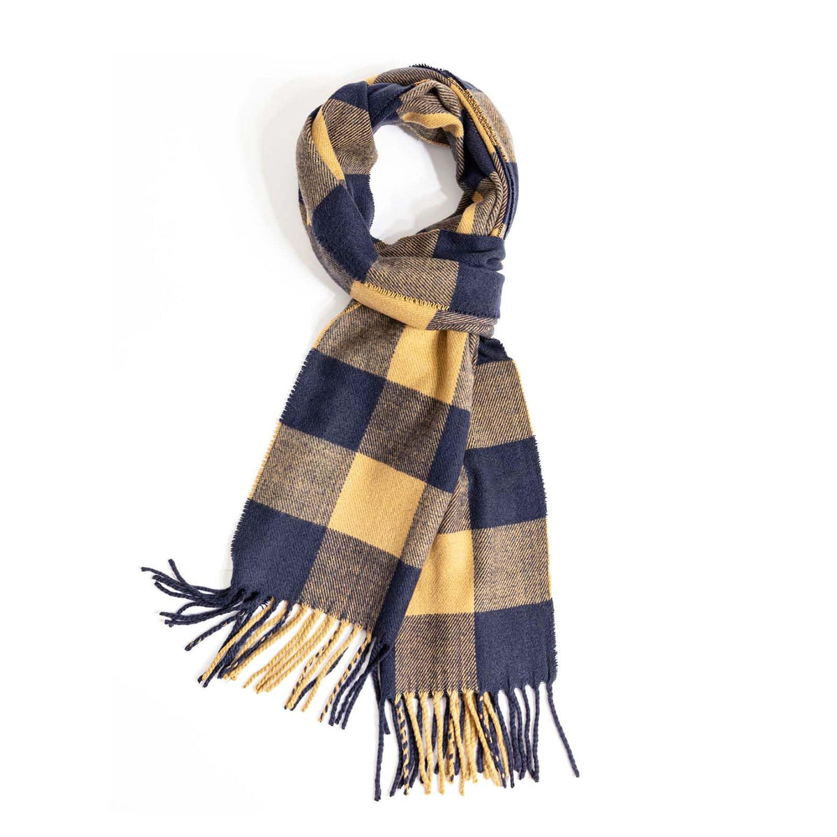 TUSHUSTY Scarf for Women Men Winter Plaid Soft Warm Neck Wrap