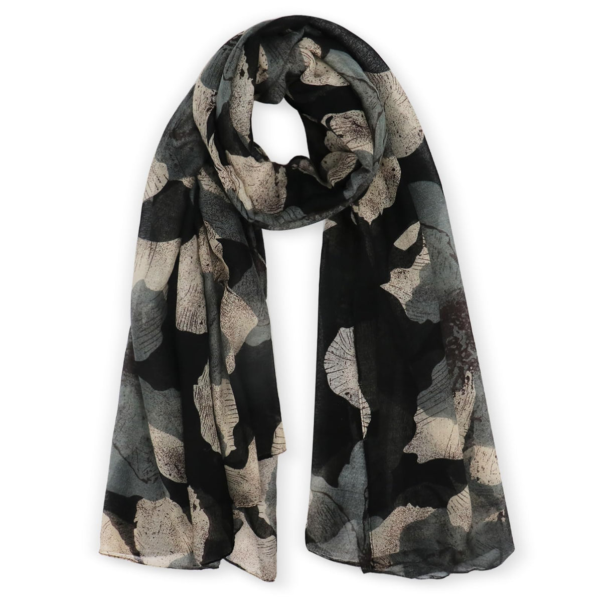 vimate Lightweight Scarf for Women Fashion Head Cover Hijab Cotton Voile Scarf Shawl Wrap for Spring Fall Winter Season