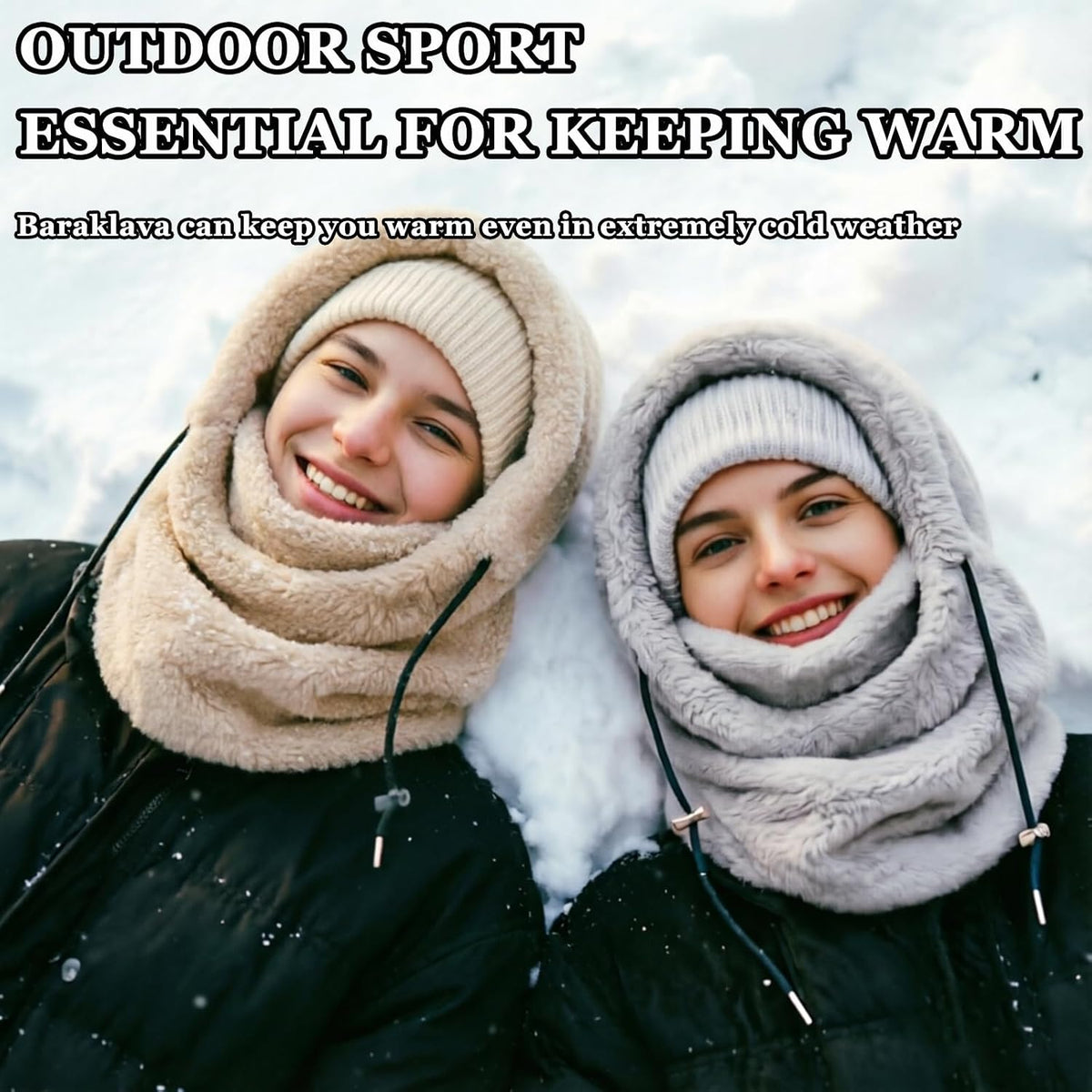 Balaclava Winter Hats Ski Masks - Cover Neck Warmer Windproof Face