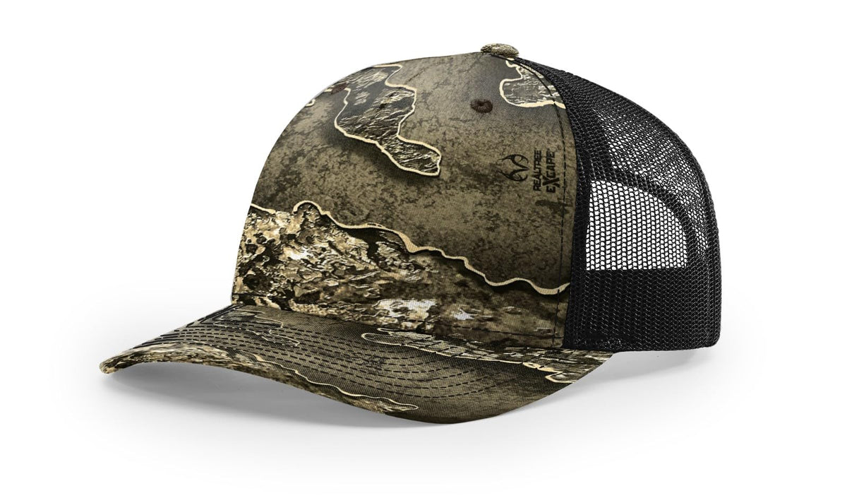 Richardson 112 Trucker Hat - 5 Panel Premium Adjustable Snapback Hat - Structured Richardson Blank Caps