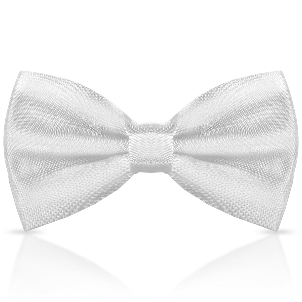 WOXVM Men's Bow Ties Solid Color Pre-Tied Bow Tie Satin Formal Tuxedo Bowtie Adjustable Neck Bowtie for Men Wedding Party