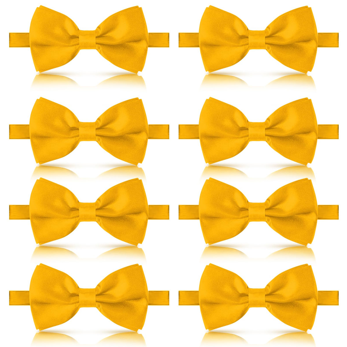 Unoutur bow ties for men, Pre-tied Men's Bow Ties Adjustable Satin Bow Tie for any Age