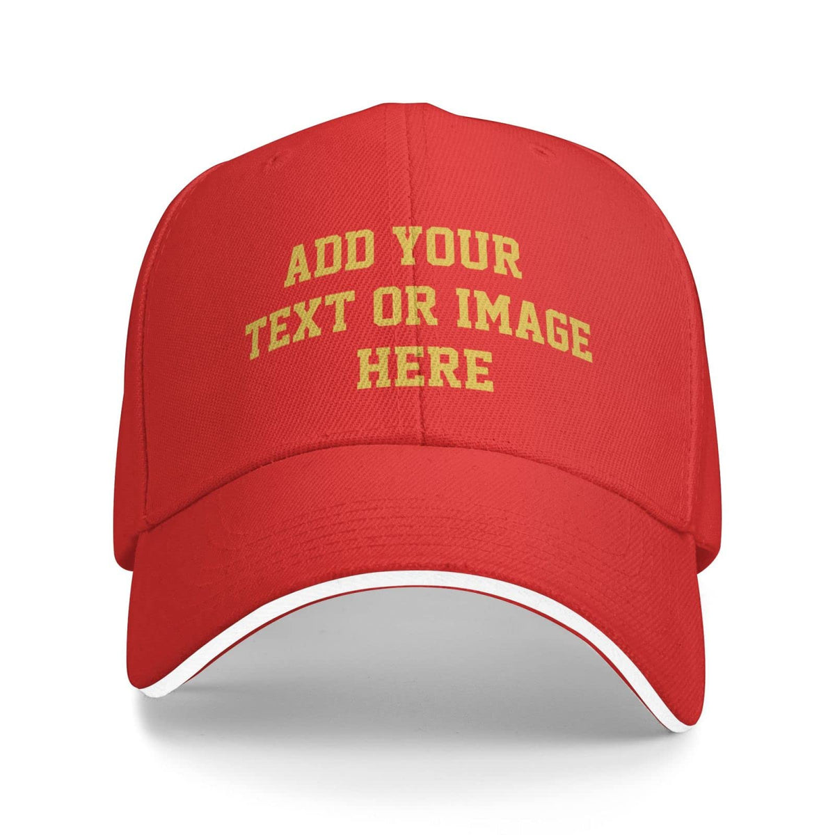 Custom Hats Add Photos/Logo/Text to Design Your Personalized Baseball Cap for Men & Women Adjustable